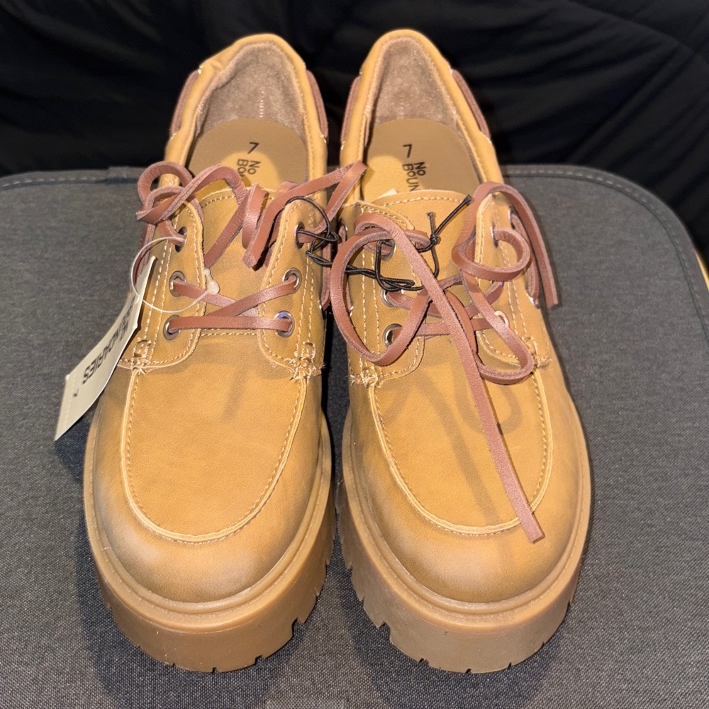 No Boundaries Tan Loafers